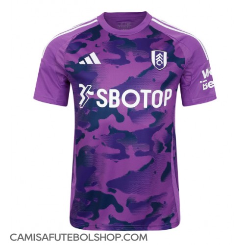 Camisa de time de futebol Fulham Replicas 3º Equipamento 2024-25 Manga Curta
